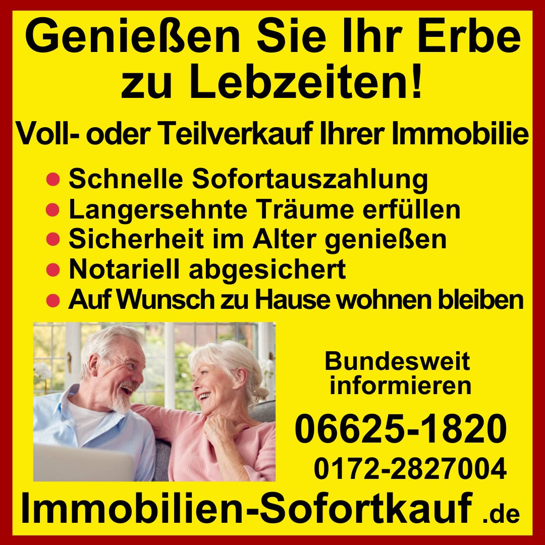 Vollverkauf Plus…”Wir kaufen Ihre Immobilie sofort!”